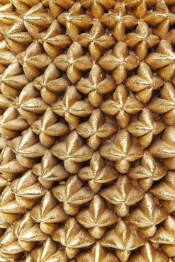 New KARE Design Wazon Pineapple 25x50 cm złoty - KARE