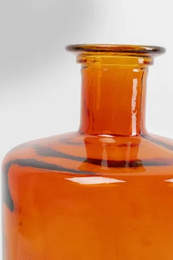 Outlet KARE Design Wazon pomarańczowy szklany Ø25x75 cm - KARE