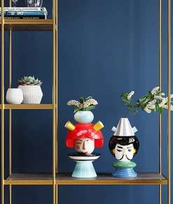 Online KARE Design Wazon Puppet Boy 20x36 cm kolorowy - KARE