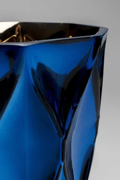 New KARE Design Wazon Rhomb 15x30 cm niebieski - KARE