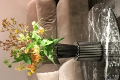 Fashion KARE Design Wazon Roulette ∅18x41 cm biało-czarny - KARE