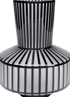 New KARE Design Wazon Roulette ∅25x31 cm biało-czarny - KARE