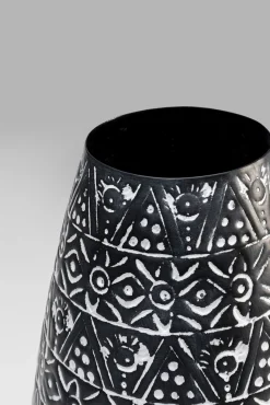 New KARE Design Wazon Sketch Ø20x41 cm czarny - KARE