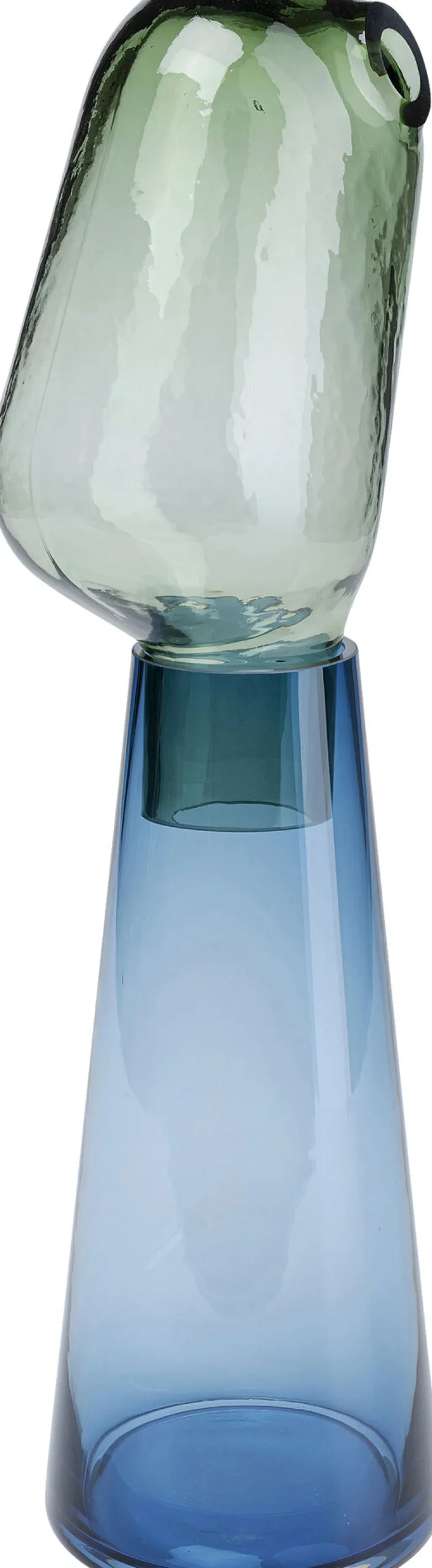 Fashion KARE Design Wazon Skittle 14x49 cm niebiesko-zielony - KARE