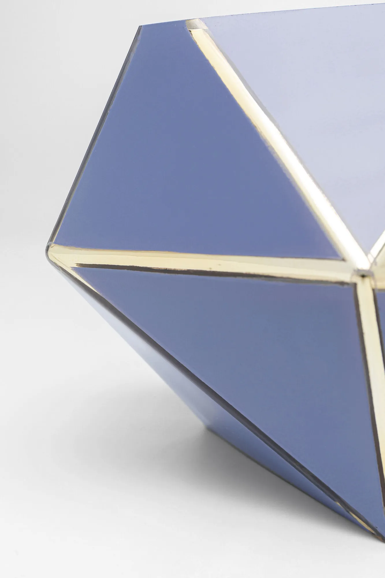 Discount KARE Design Wazon szklany Art Pastel 19x14 cm niebieski - KARE