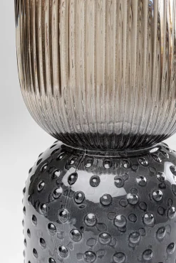 Best KARE Design Wazon szklany brązowo-szary Ø13x38 cm - KARE