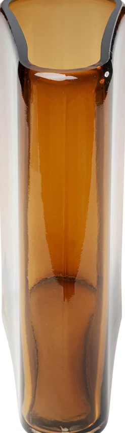 Fashion KARE Design Wazon szklany brązowy nowoczesny 25x32 cm - KARE