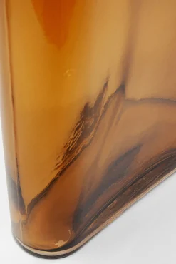 Fashion KARE Design Wazon szklany brązowy nowoczesny 25x32 cm - KARE