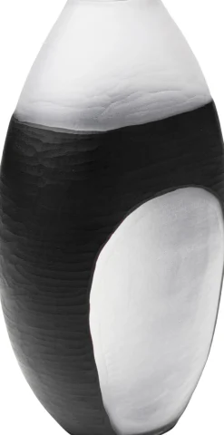 Clearance KARE Design Wazon szklany do salonu ręczne wykonanie 25x41 cm - KARE