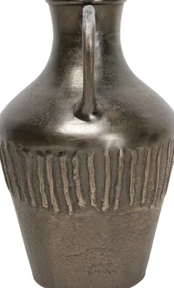 Best KARE Design Wazon Uria Ø35x55 cm aluminium niklowane - KARE