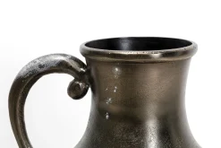 Best KARE Design Wazon Uria Ø35x55 cm aluminium niklowane - KARE