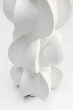 Hot KARE Design Wazon Viento biały 35cm - KARE