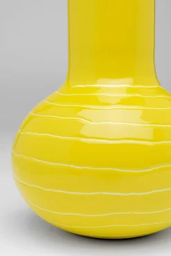 Sale KARE Design Wazon w kolorze żółym stal emaliowana Ø15x21 cm - KARE