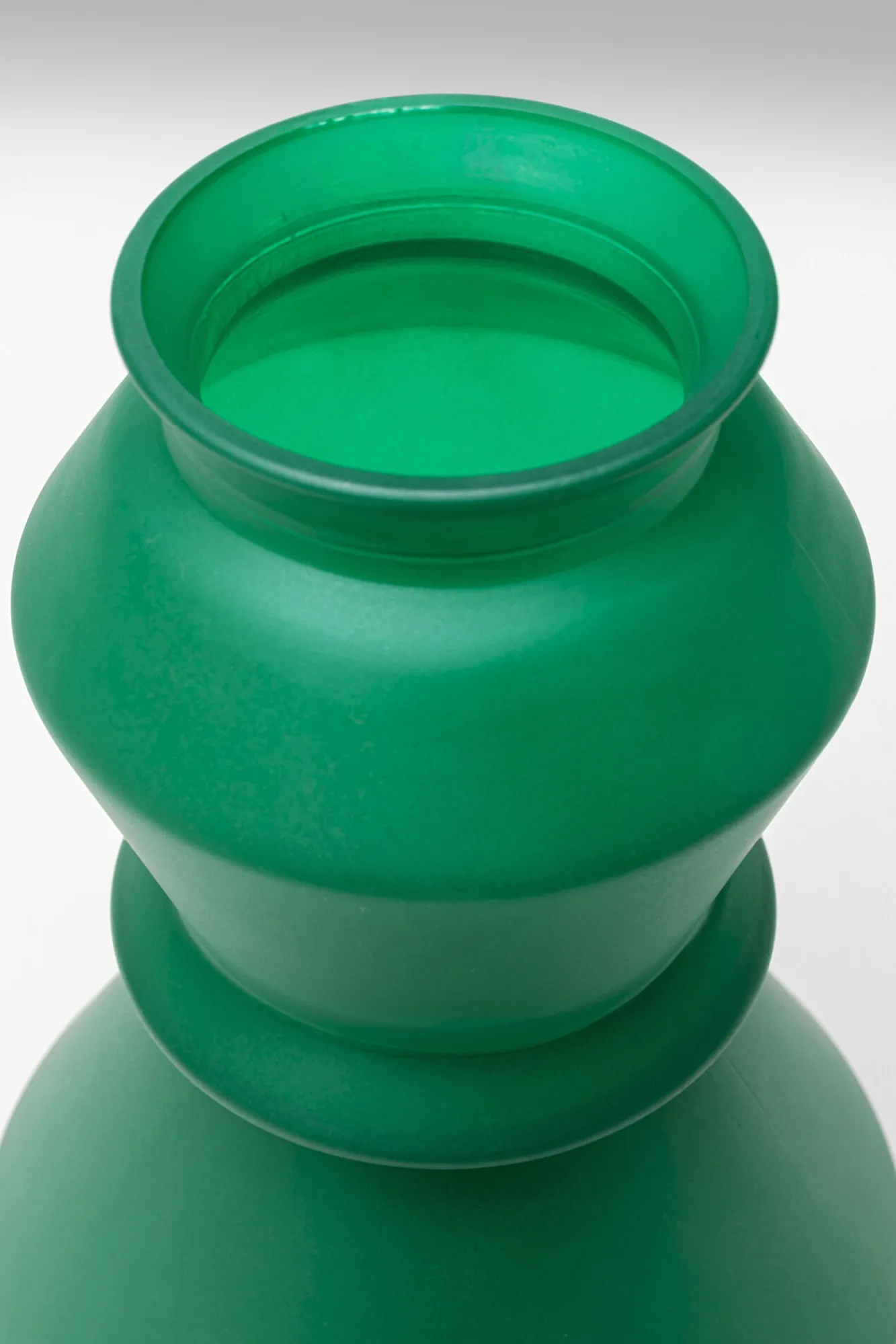 Online KARE Design Wazon w kolorze zielonym szkło z recyklingu Ø16x30 cm - KARE