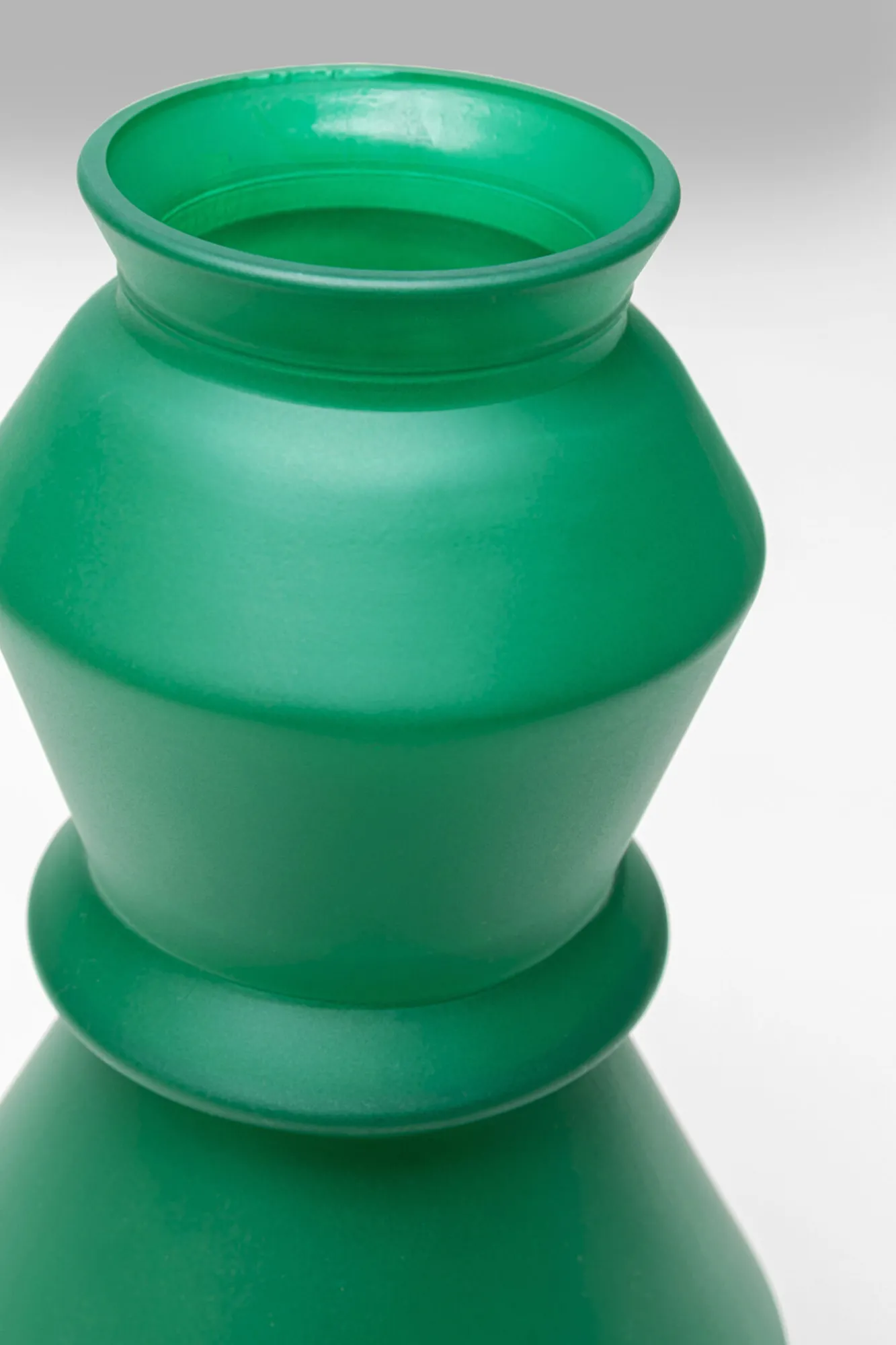 Online KARE Design Wazon w kolorze zielonym szkło z recyklingu Ø16x30 cm - KARE