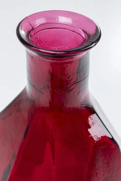 Hot KARE Design Wazon wysoki ze szkła z recyklingu różowy 20x59 cm - KARE