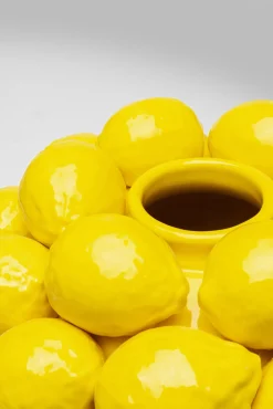 Online KARE Design Wazon z porcelany żółty cytryny Ø28x40 cm - KARE