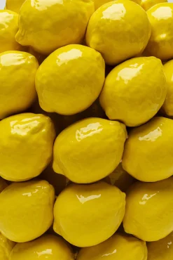 Online KARE Design Wazon z porcelany żółty cytryny Ø28x40 cm - KARE