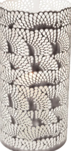 Online KARE Design Świecznik Coralino Ø15x30 cm szary - KARE