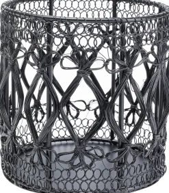 Best KARE Design Świecznik Hayat Ø14x15 cm czarny - KARE