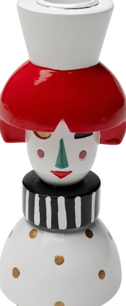 Best KARE Design Świecznik kolorowy dama na świecę stożkową 16 cm - KARE