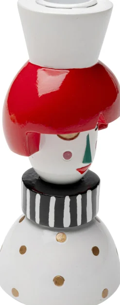 Best KARE Design Świecznik kolorowy dama na świecę stożkową 16 cm - KARE