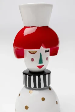 Best KARE Design Świecznik kolorowy dama na świecę stożkową 16 cm - KARE