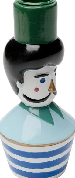 Best KARE Design Świecznik kolorowy lord na świecę stożkową 16 cm - KARE