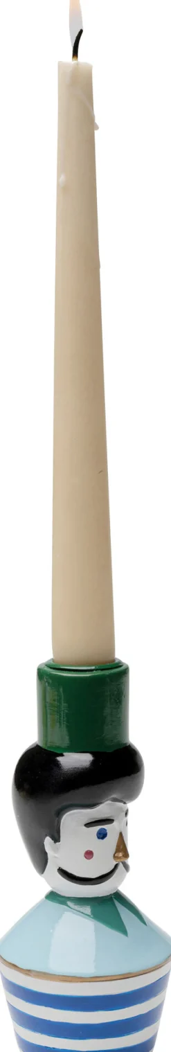 Best KARE Design Świecznik kolorowy lord na świecę stożkową 16 cm - KARE