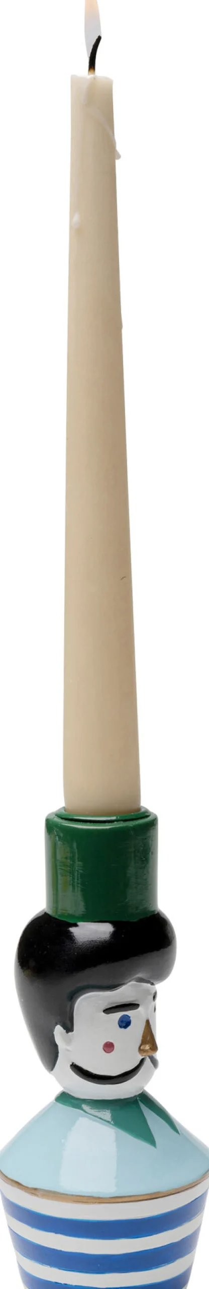 Best KARE Design Świecznik kolorowy lord na świecę stożkową 16 cm - KARE