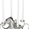 New KARE Design Świecznik Octopus 30x15 cm srebrny - KARE