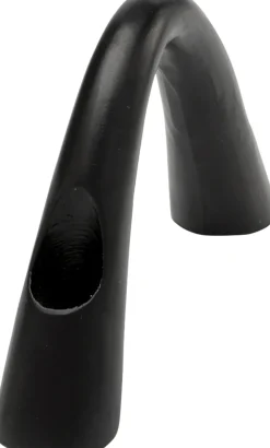 New KARE Design Świecznik podwójny z aluminium czarny 23x13 cm - KARE