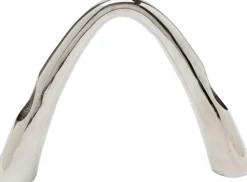 Outlet KARE Design Świecznik podwójny z aluminium srebrny 28x21 cm - KARE