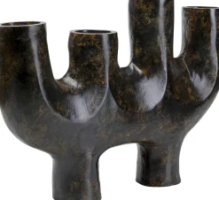 Clearance KARE Design Świecznik 4Stickers 60x44 cm aluminium brązowo-czarny - KARE