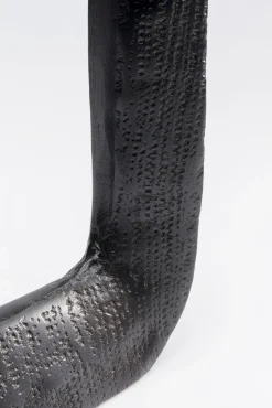 Outlet KARE Design Świecznik Tanu 20x30 cm aluminium czarny - KARE