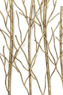 Outlet KARE Design Wieszak Bush 89x83 cm czarno-złoty - KARE