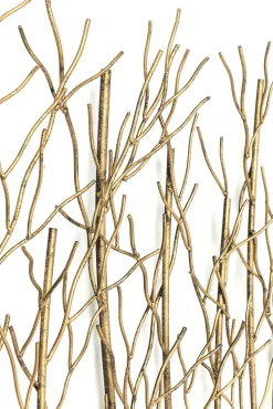 Outlet KARE Design Wieszak Bush 89x83 cm czarno-złoty - KARE