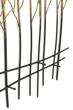 Outlet KARE Design Wieszak Bush 89x83 cm czarno-złoty - KARE