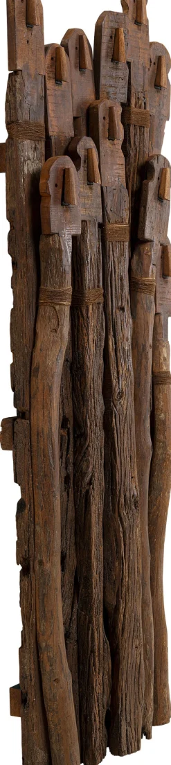 Sale KARE Design Wieszak ścienny drewno z recyklingu 65x180 cm - KARE