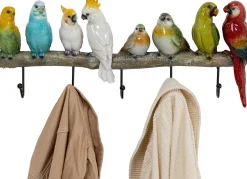 Fashion KARE Design Wieszak ścienny Exotic Birds 54x24 cm kolorowy - KARE