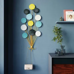 Clearance KARE Design Wieszak ścienny Helio 50x120 cm kolorowy - KARE