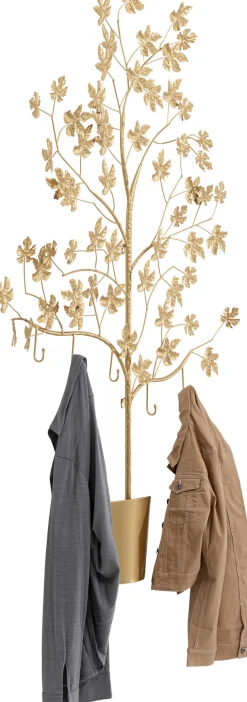 Sale KARE Design Wieszak ścienny Leafline 93x158 cm złoty - KARE