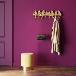 Sale KARE Design Wieszak ścienny Monkey Hook 70x22 cm złoty - KARE