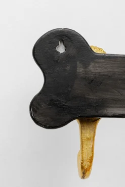 Fashion KARE Design Wieszak Dog Family złoty 69cm - KARE