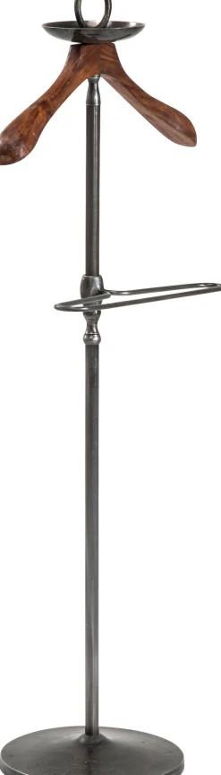 Clearance KARE Design Wieszak stojący Cosmopolitan 54x122 cm drewniano-czarny - KARE