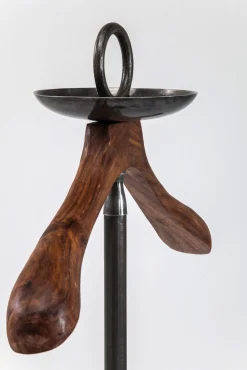 Clearance KARE Design Wieszak stojący Cosmopolitan 54x122 cm drewniano-czarny - KARE