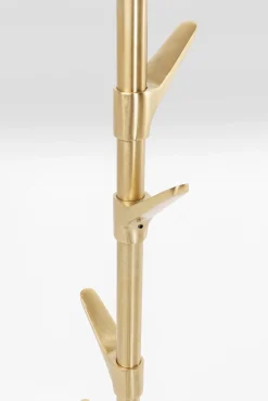 Fashion KARE Design Wieszak stojący złoty podstawa marmurowa 192 cm - KARE
