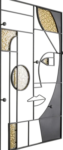 Hot KARE Design Wieszaki na ubrania Art Girl Face 60x90cm - KARE