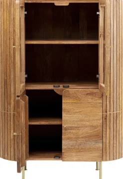 Outlet KARE Design Witryna Grace 100x145 cm drewno mango - blat marmur - KARE