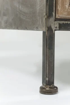 Hot KARE Design Witryna Kontor 187x97 cm szaro-drewniana - KARE